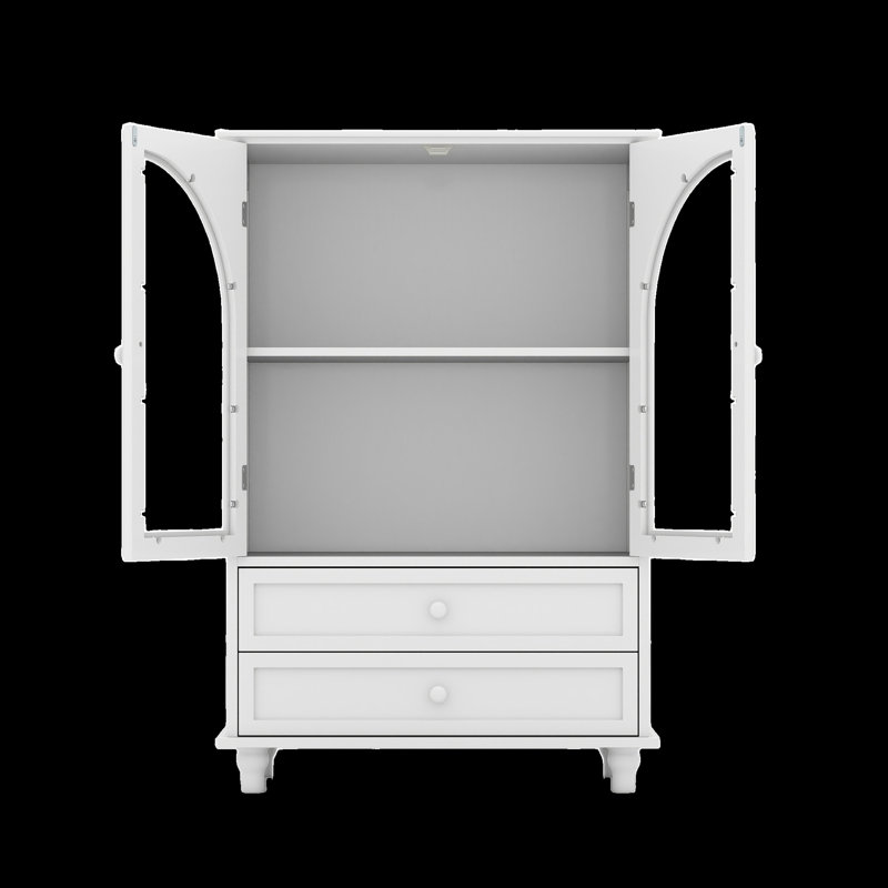 Armoire de rangement blanche