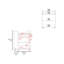Chariot de cuisine, 2 portes, 1 tiroir, 4 roues, 2 tablettes, blanc