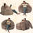 Large Compressed Plush Bunny Bean Bag Sofa | Soft Faux Fur, Floppy Long Ears & Attached Tail, Oversized Adult Relax Chair-1747329708