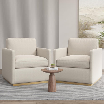 Chaise pivotante Premium (ensemble de 2)