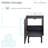 Classe 18" Freestanding Bathroom Vanity in Black Oak with Sink Top-1373817106-1373817109