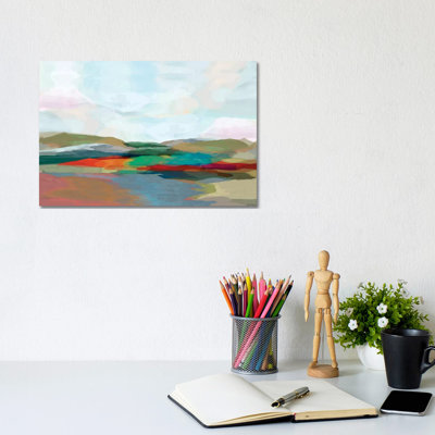 Strata IV by Michael Tienhaara - Wrapped Canvas Painting