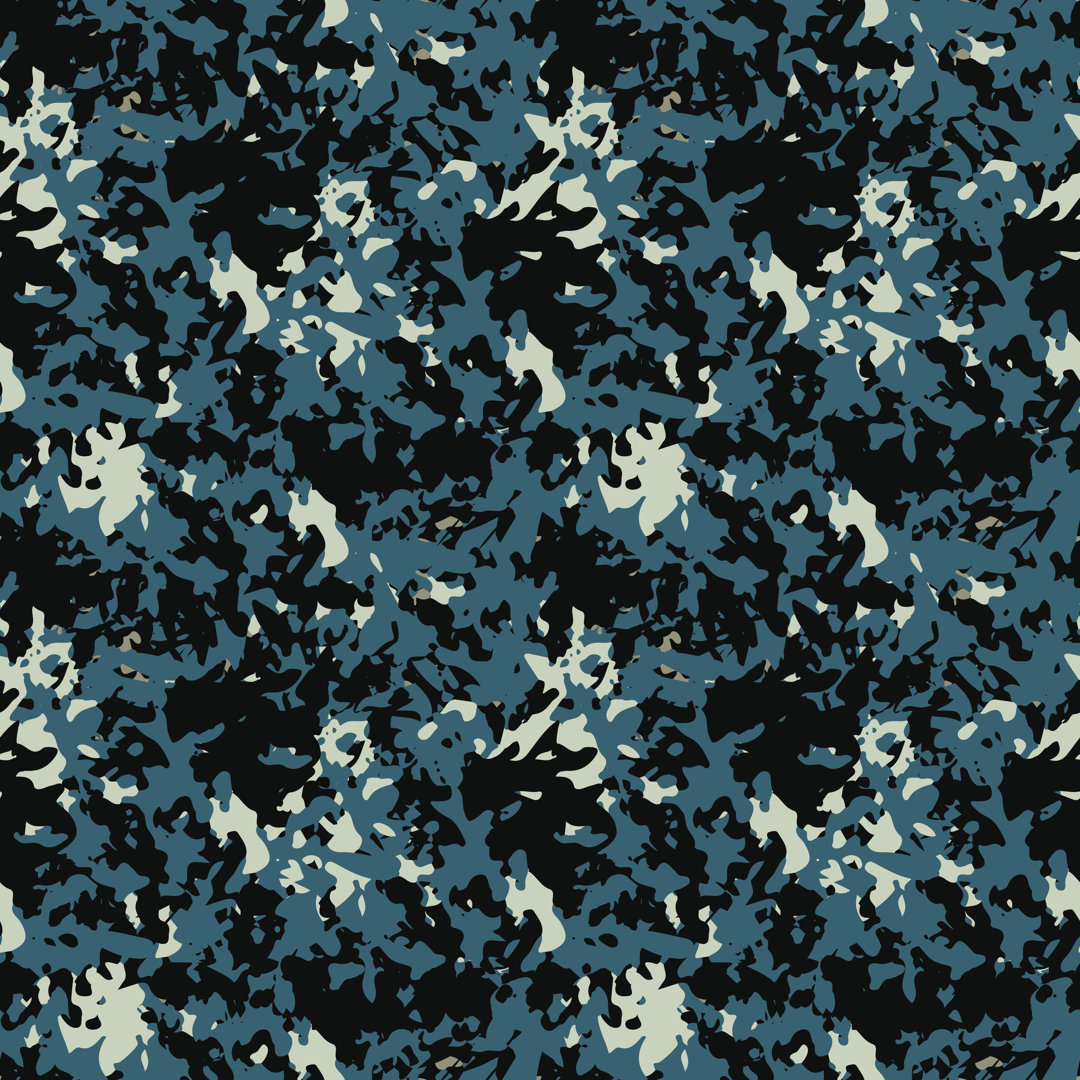 Camouflage Clothing Background - Kunstdrucke auf Leinwand