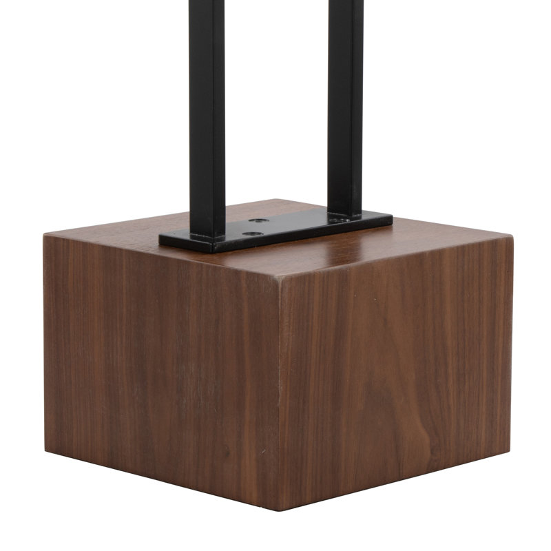 Busser 67.5'' Walnut Brown Tree Floor Lamp