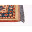 Tapis de couloir unique en laine noué à la main nouvel âge 2 pi 10 po x 11 pi 1 po crème / bleu marine foncé / rouge foncé Aarib