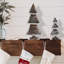 Ensemble d'arbre de table 2 pièces Alpine Christmas