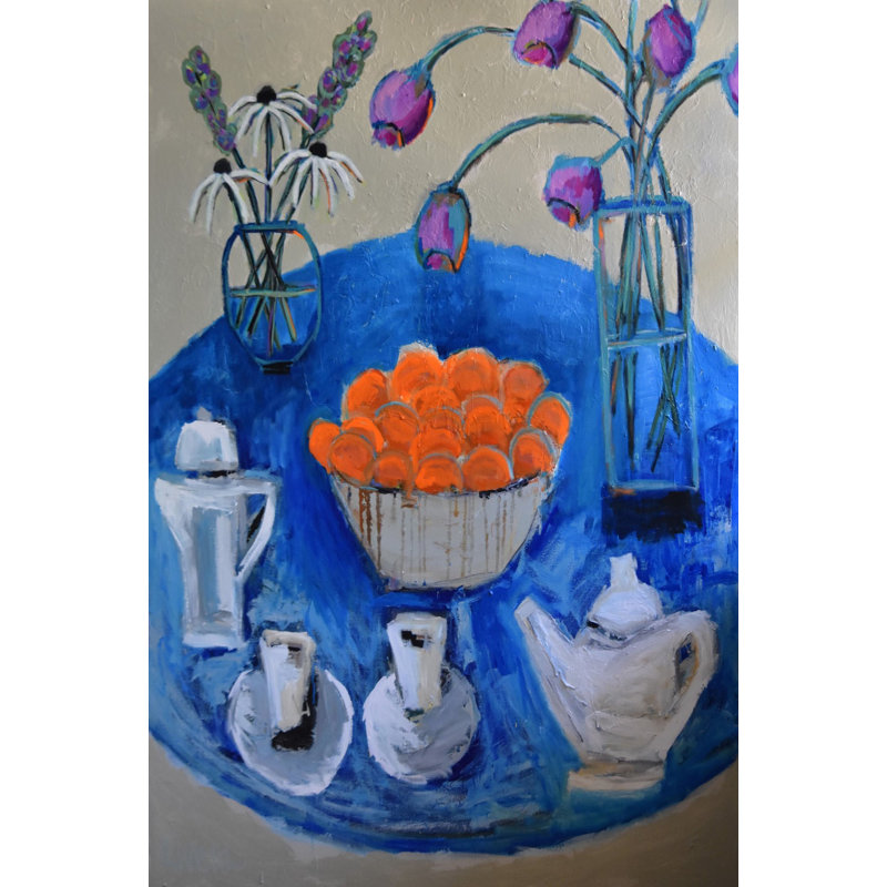 Michelle Rivera - Wrapped Canvas Painting, 45cm H x 30cm W x 3.81cm D