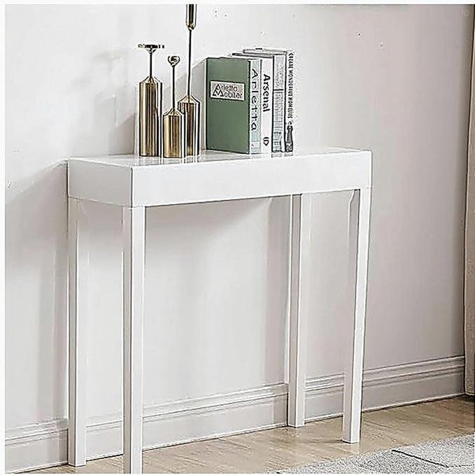 Modern Amy Console Table, Sofa Table, White