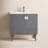 Saimah 30 " W Freestanding Standard Free Standing Single Double Single Vanity Bathroom Vanity With Ceramic Top-675200593-675200595