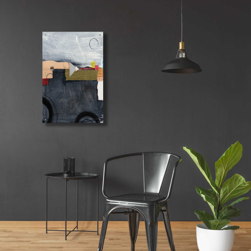 «Abstract 46» par Courtney Prahl, H 36 po x l 24 po x P 0,2 po