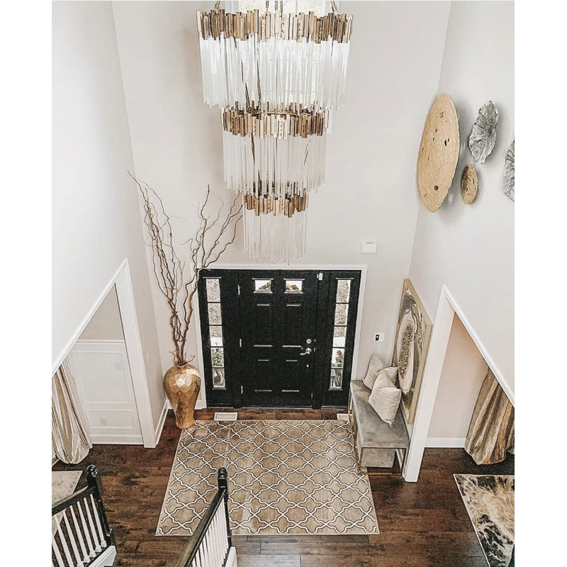 Matrix 18-Light 3-Tier Chandelier, Havana Gold