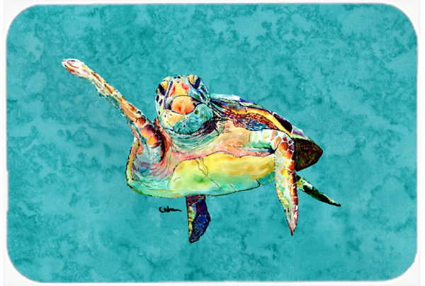 Zoomie Kids Koda Turtle Glass Cutting Board