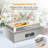 9 QT Electric Chafing Dishes With Temperature Control & Glass Window