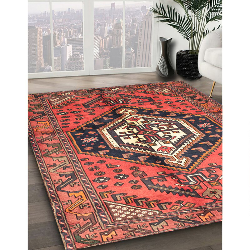 Cayleigh Oriental Indoor Rug, Square 6'