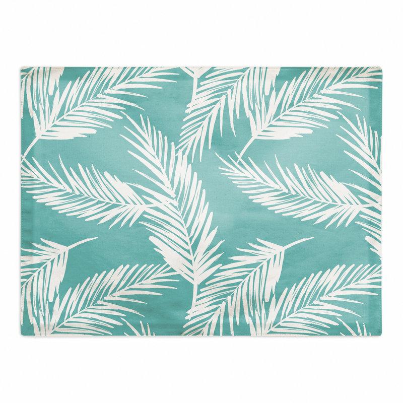 Napperon Rosio Lannie, Bleu sarcelle