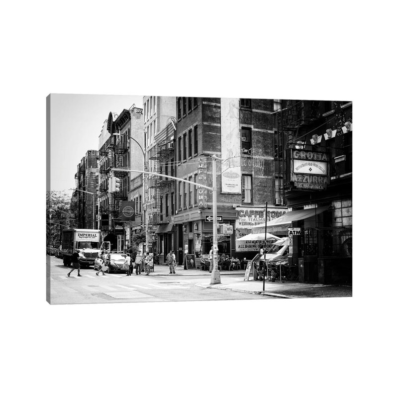 Welcome To Little Italy by Philippe Hugonnard - Wrapped Canvas Print, 20.32 cm H x 30.48 cm W