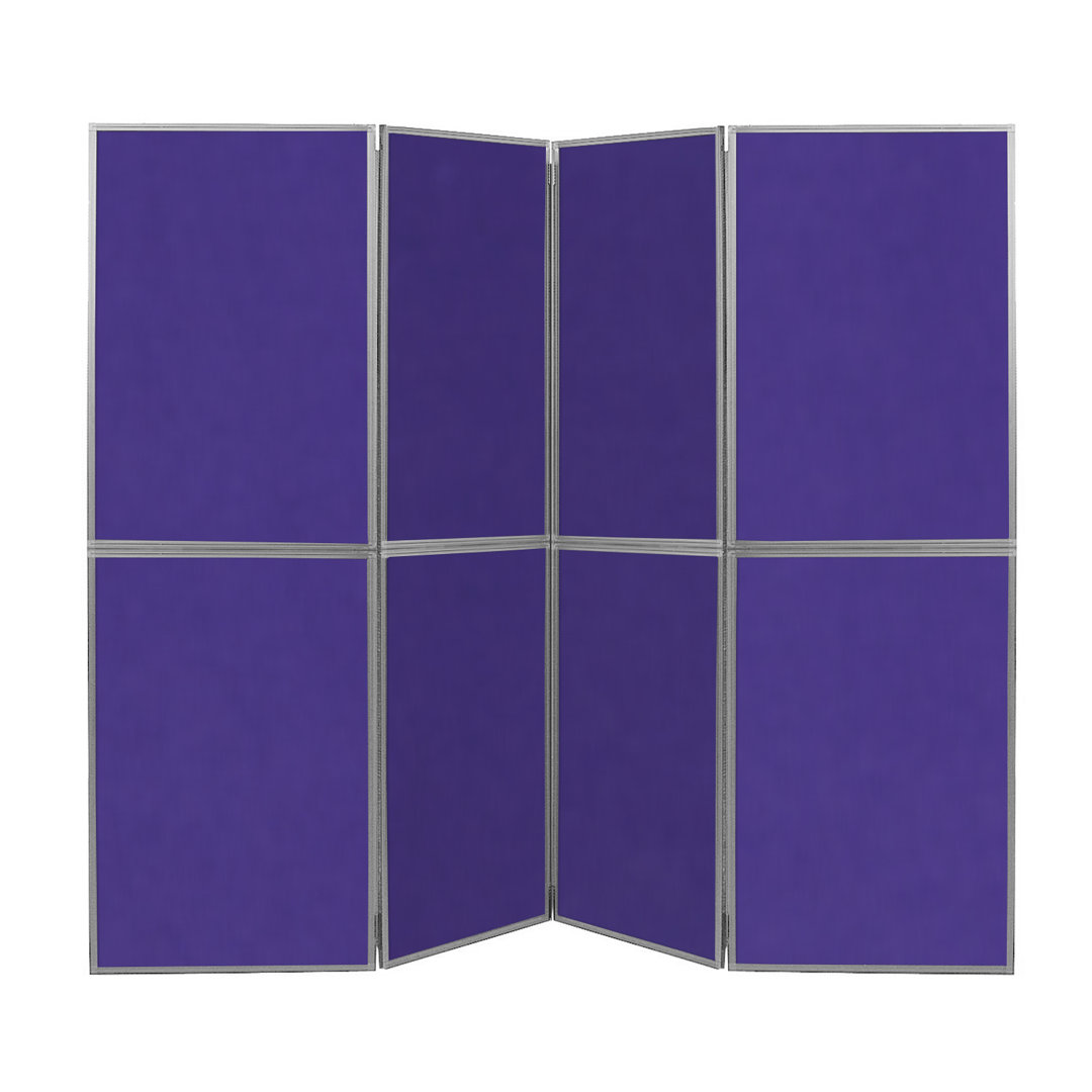 ClearAmbient Freistehende Pinnwand  Gestellfarbe: Grau, Farbe: Hellblau