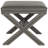 Faux Leather Ottoman