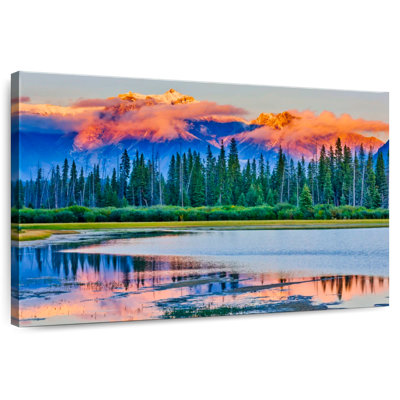 Alvord Vermilion Lake Sunset