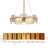 Hanshelmut 6 - Light Dimmable Drum Chandelier-1739088925