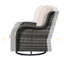 Fauteuils d'appoint en rotin avec coussins Bonia-39751552-39751561