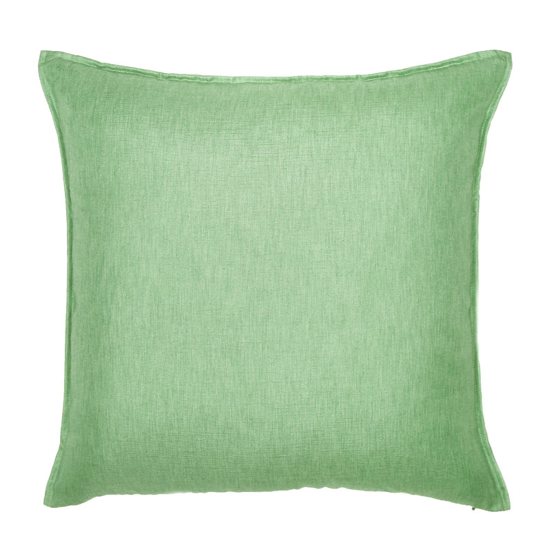 Feather Throw Pillow, Pistachio