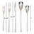 Dragonfly 5 Piece 18/10 Stainless Steel Flatware Set, Service for 1