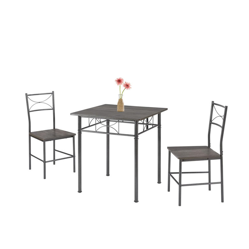 Ensemble 3 pièces de table et chaises