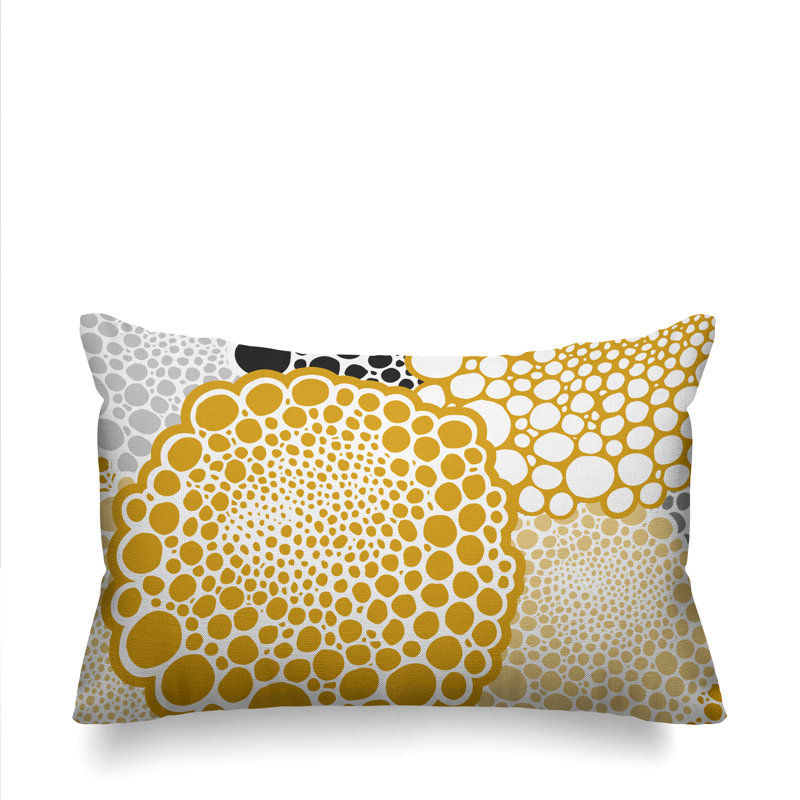 Coussin Bryony, Jaune