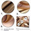 Or liquide lisse dans de douces nuances d'or et taupe IV - 3 pièces sur toile-87538374-87538375