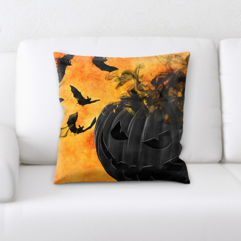 Coussin citrouille