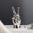 Peace Sign Hand Gesture Statue-2037885615-2037885612