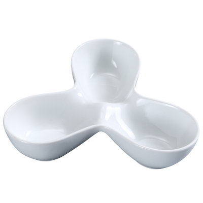 Yanco Mainland Porcelain Divided Serving Dish