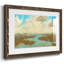 «Fripp Island Water I», reproduction encadrée rustique avec tableau mat-1917476501-1917476510