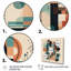 «Blue and Orange Minimalistic Artwork I», reproduction sur toile-1394077555-1394077553