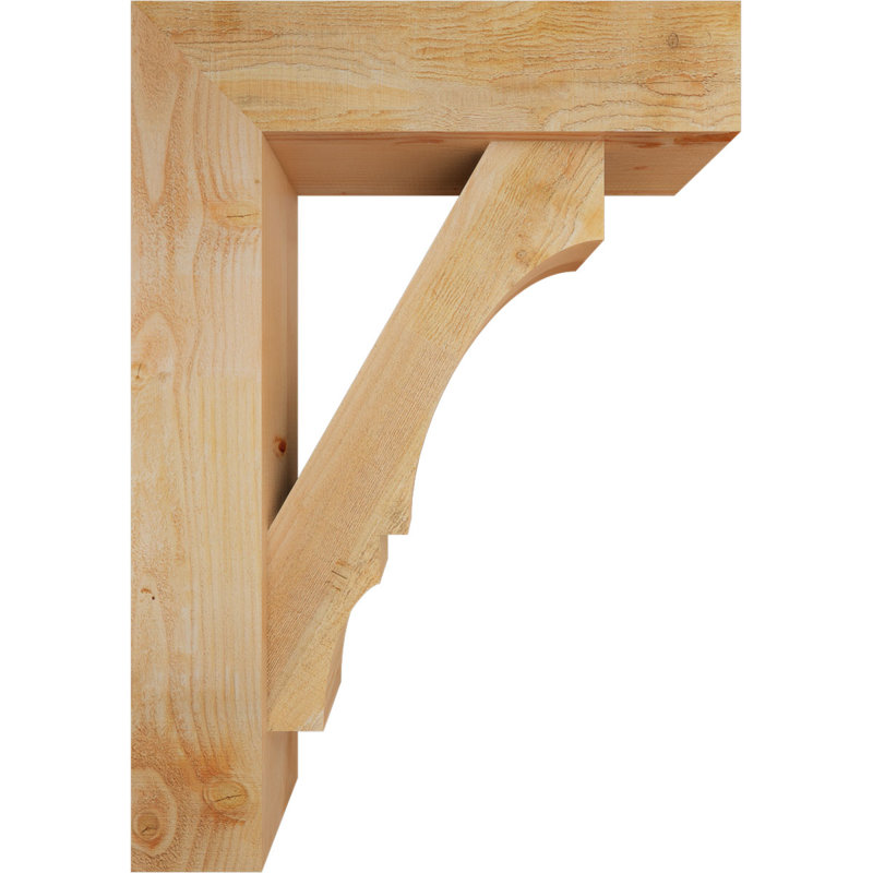 Support de bloc Balboa avec entretoise décalée, 40 x 28, Sapin Douglas de l 8 po (scié brut)