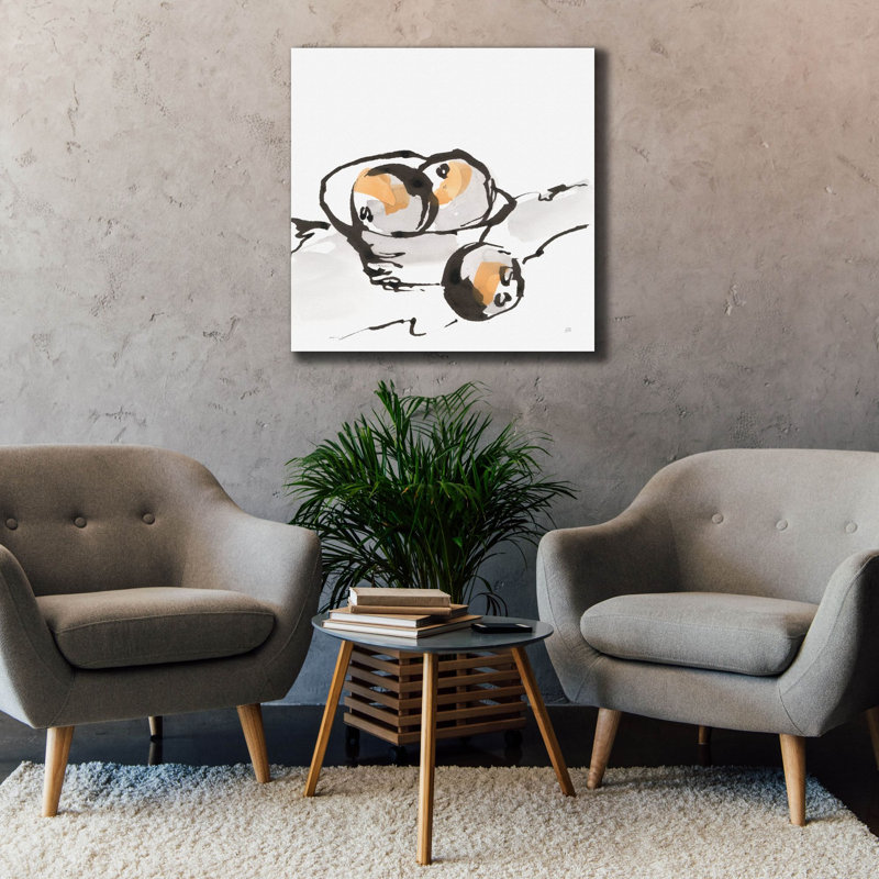 «Epic Graffiti» «Orange Tint» par Chris Paschke, art mural sur toile, H 37 po x l 37 po