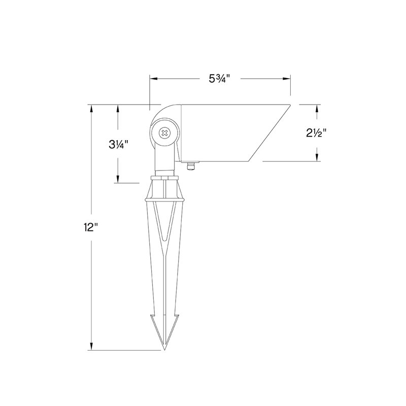 Hinkley Accent LED Spot Light Low Voltage
