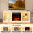 Leedham TV Stand Fireplace for TVs up to 65" Fireplace-2108697552