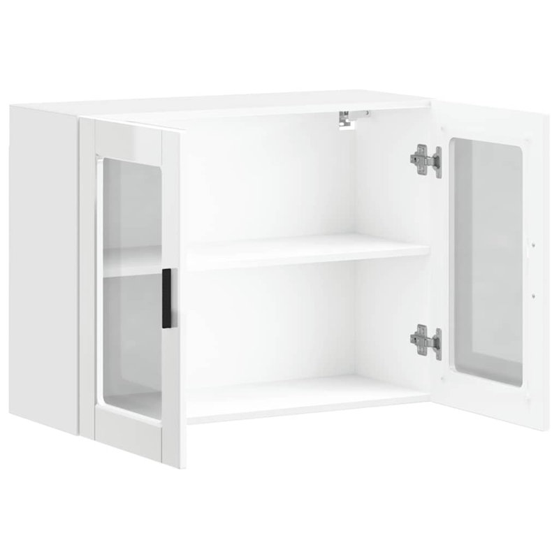 Armoire murale vidaXL, Blanc ultrabrillant