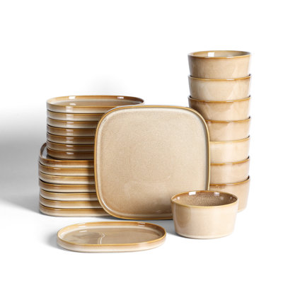 Stone Lain Cairo 24-Piece Dinnerware Set Stoneware