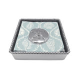Seaside Sand Dollar Beaded Napkin Holder