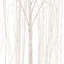 Artificial Lighted LED 47.24'' H White Willow Tree Decoration