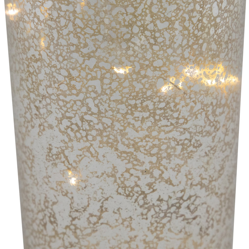 Unscented Flameless Candle, 13" H x 3.5" W x 3.5" D