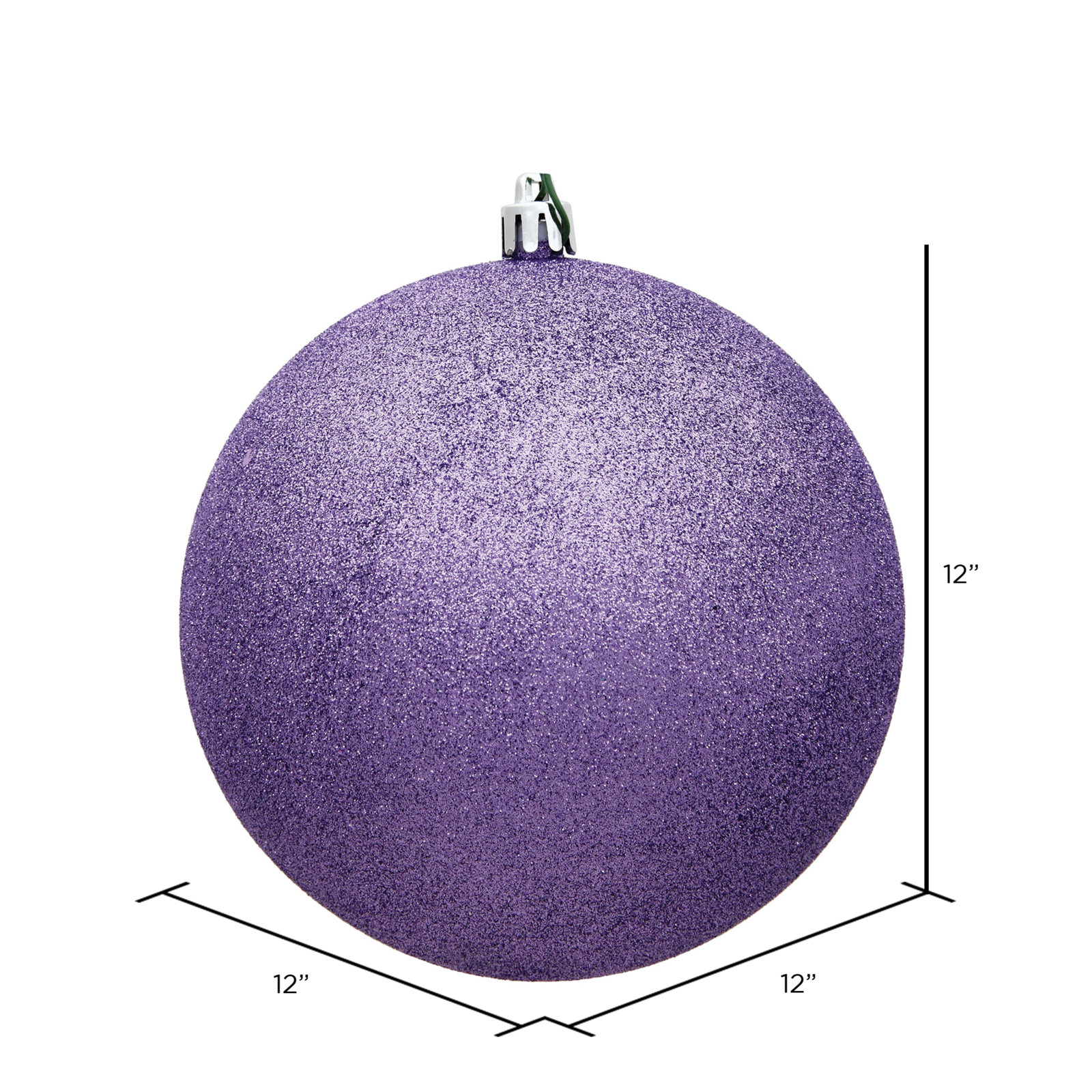 Ball Ornament, Bittersweet, 10" H x 10" W x 10" D