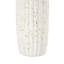 Vase de table en céramique blanche