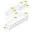 Keikei Unfinished TV Stand-99234561
