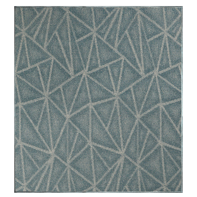 Tapis bleu Dicarlo, Carré 8 pi