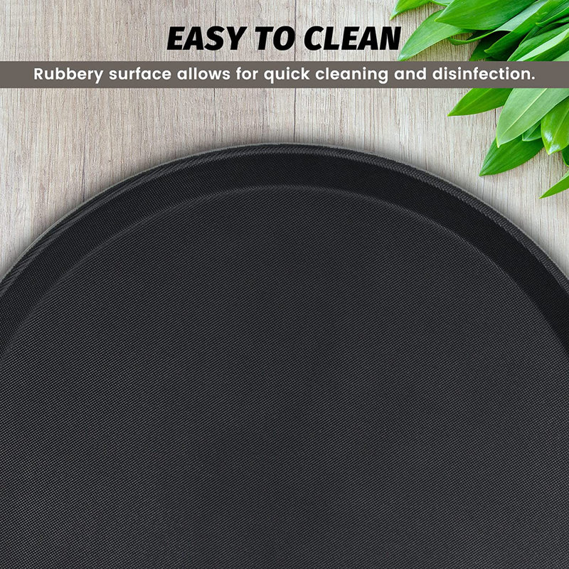 Latitude Run® Malawi Plastic Tray, 0.78" H x 11" W x 11" D