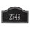 Penhurst Personalized Grande 1-Line Wall Address Plaque
